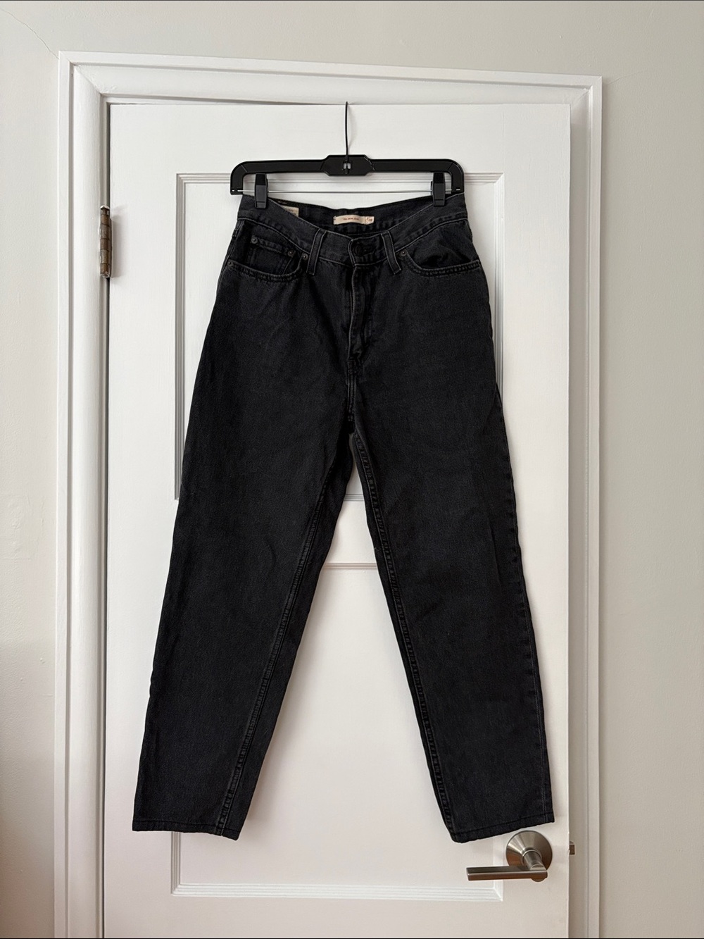 Levi’s 80s Mom Jean, faded black, size 28,